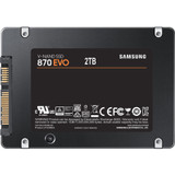 Samsung 870 EVO 2 TB Solid State Drive - 2.5" Internal - SATA (SATA/600)