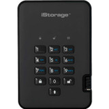 iStorage diskAshur2 HDD 2 TB | Secure Portable Hard Drive | Password Protected | Dust/Water-Resistant | Hardware Encryption IS-DA2-256-2000-B