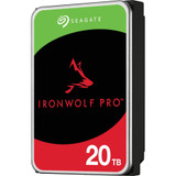 Seagate IronWolf Pro ST20000NT001 20 TB Hard Drive - 3.5" Internal - SATA (SATA/600) - Conventional Magnetic Recording (CMR) Method