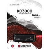Kingston KC3000 2 TB Solid State Drive - M.2 2280 Internal - PCI Express NVMe (PCI Express NVMe 4.0 x4)