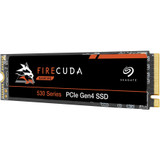 Seagate FireCuda 530 ZP4000GM3A013 4 TB Solid State Drive - M.2 2280 Internal - PCI Express NVMe (PCI Express NVMe 4.0 x4) - Black