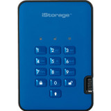 iStorage diskAshur2 HDD 2 TB | Secure Portable Hard Drive | Password Protected | Dust/Water-Resistant | Hardware Encryption IS-DA2-256-2000-BE