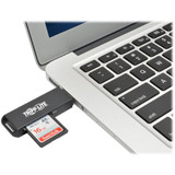 Tripp Lite USB 3.0 SuperSpeed SD / Micro SD Adapter, Memory Card Reader