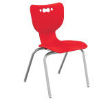 MooreCo Hierarchy Chair in red.