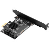 SIIG Dual Profile 4-Channel SATA 6G PCIe Host Card