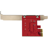 StarTech.com SATA PCIe Card, 2 Port PCIe SATA Expansion Card, 6Gbps SATA, PCI Express to SATA Adapter, SATA RAID, PCIe to SATA Converter