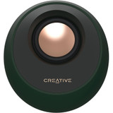 Creative Pebble Pro 2.0 Portable Bluetooth Speaker System - 10 W RMS - Alpine Green