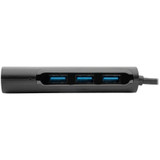 Tripp Lite USB C Hub 4-Port w/ 4x USB-A Portable Compact USB Type C, USB-C USB Type C