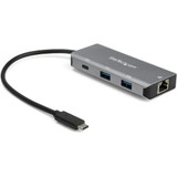 StarTech.com 3 Port USB C Hub with Gigabit Ethernet - 2x USB-A/1x USB-C - SuperSpeed 10Gbps USB 3.2 Gen 2 Type C Hub - USB Bus Powered