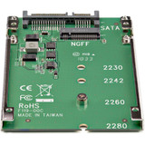 StarTech.com M.2 SATA SSD to 2.5in SATA Adapter Converter