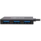 Tripp Lite 4-Port USB Hub USB 3.2 Gen 2 10 Gbps 4 USB-A Ports Thunderbolt 3 Aluminum Housing