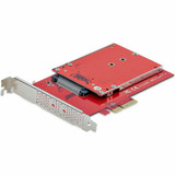 StarTech.com M.2 to U.3 Adapter, For M.2 NVMe SSDs, PCIe M.2 Drive to 2.5inch U.3 (SFF-TA-1001) Host Adapter/Converter, TAA Compliant
