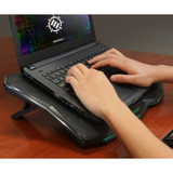 Enhance Cryogen 5 Laptop Cooling Pad (Green)