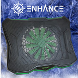 Enhance Cryogen 5 Laptop Cooling Pad (Green)