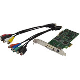 StarTech.com PCIe Video Capture Card - Internal Capture Card - HDMI, VGA, DVI, and Component - 1080P at 60 FPS