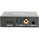 Tripp Lite 4K HDMI Audio De-Embedder/Extractor with TOSLINK RCA and 3.5 mm Stereo Output 5.1 Channel HDCP 4K 30Hz