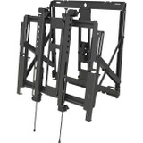 Peerless-AV DS-VW755S Wall Mount for Flat Panel Display - Black