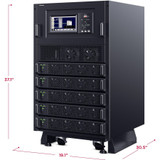 CyberPower SM040KAMFA 3-Phase Modular Smart App Online UPS System