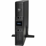 Eaton Tripp Lite series UPS Smart Online 2200VA 1800W Rackmount 120V LCD USB DB9 Preinstalled WEBCARDLXE 2URM