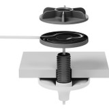 Logitech Ceiling Mount for Microphone - White