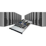 Asus RS500A-E12-RS12U-12W16B Barebone System - 1U Rack-mountable - Socket SP5 LGA-6096 - 1 x Processor Support - AMD