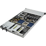 Asus RS500A-E12-RS12U-12W16B Barebone System - 1U Rack-mountable - Socket SP5 LGA-6096 - 1 x Processor Support - AMD