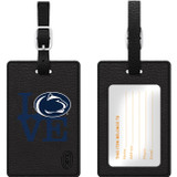 OTM Black Leather Love V1 Bag Tag Penn State University