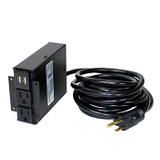 Wiremold TBUSBKIT USB Upgrade Kit - Cord ended in Black
