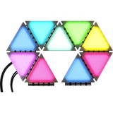 Corsair iCUE LC100 Case Accent Lighting Panels - Mini Triangle - 9x Tile Expansion Kit