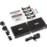 Tripp Lite HDMI over Fiber Extender Kit Transmitter/Receiver 4K 60 Hz 4:4:4 RS-232 IR Multimode LC 985 ft. (300 m) TAA