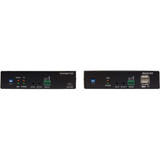 Tripp Lite HDMI over Fiber Extender Kit Transmitter/Receiver 4K 60 Hz 4:4:4 RS-232 IR Multimode LC 985 ft. (300 m) TAA