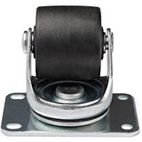 StarTech.com Heavy Duty Casters for Server Racks/Cabinets, Set of 4 Universal M6 2-inch Caster Wheels Kit, 45x75mm Pattern Casters, Swivel