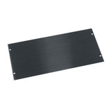 Middle Atlantic 5 RU Flat Blank Rack Panel, Black Brushed and Anodized Aluminum