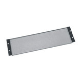 Middle Atlantic 3 RU Rack Vent Panel, Perforated with 64% Open Area