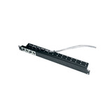 Middle Atlantic 1 RU Universal Connector Panel with Cable Shelf
