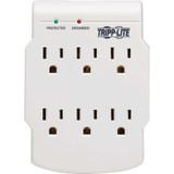 Tripp Lite Protect It! 6-Outlet Low-Profile Surge Protector, Direct Plug-In, 540 Joules, Diagnostic LED