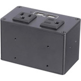 StarTech.com Power Outlet Module for Conference Table Connectivity Box - 2x AC Power and 2x USB-A - Power and Charging Hub