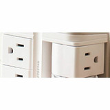 SANUS On-Wall Surge Protector with 4 Rotating Outlets and 2 USB Ports