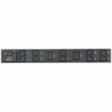 Tripp Lite series 8.6kW 200-240V 3-Phase IsoBreaker Managed PDU - Gigabit, 36 Outlets, L21-30P Input, LCD, 10 ft. (3 m) Cord, 0U, 70 in. (1.8 m) Height, TAA