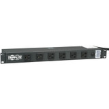 Tripp Lite 1U Rack-Mount Power Strip 120V 20A L5-20P 12 Outlets (6 Front-Facing 6-Rear-Facing) 15 ft. (4.57 m) Cord