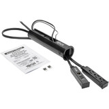 Tripp Lite Protect It! 3-Outlet Desktop-Grommet Surge Protector 10 ft. Cord 900 Joules 2 USB Charging Ports RJ45 Black Housing
