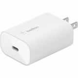 Belkin 25-Watt USB-C Wall Charger, Power Delivery PPS Fast Charging for Apple iPhone, Galaxy, iPad, AirPods & More