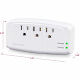 CyberPower CSB300W Essential 3 - Outlet Surge with 900 J