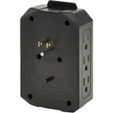 Tripp Lite Protect It! 6-Outlet Surge Protector - 5-15R Outlets, 2 USB Ports, 5-15P Direct Plug-In, 490 Joules, Black