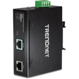 TRENDnet Hardened Industrial 90W Gigabit 4Ppoe Injector,4-Pair Power Over Ethernet, Poe(15.4W), Poe+(30W), 4Ppoe(90W)Power, IP30, DIN-Rail/Wall Mount Included, 4-Pair Poe Up to 100M (328 ft.),TI-IG90