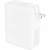 Belkin 140W 4-Port GaN Wall Charger, Multi-Port Charger Block w/USB-C Power Delivery Fast Charge & USB-A Port for Apple MacBook, iPhone 15 Series, iPad Pro, Samsung Galaxy S23, Google Pixel, & More