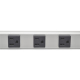 Tripp Lite 8-Outlet Power Strip with Surge Protection 6 ft. (1.83 m) Cord 1050 Joules 2 ft. (0.61 m) length