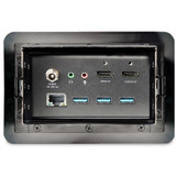 StarTech.com Conference Room Docking Station, In-Table Universal Laptop Dock, HDMI/60W PD/USB Hub/GbE/Audio, Huddle/Boardroom Connectivity