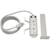 Tripp Lite For Patient-Care Vicinity UL 1363A Medical-Grade Power Strip 4 Hospital-Grade Outlets 10 ft. (3.05 m) Cord Drip Shield