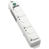 Tripp Lite Safe-IT UL 2930 Medical-Grade Power Strip for Patient Care Vicinity, 6 Hospital-Grade Outlets, Safety Covers, Antimicrobial, 6 ft. Cord, Dual Ground